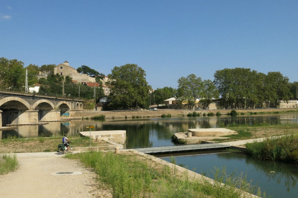 Arrivée au bord de l'Orb